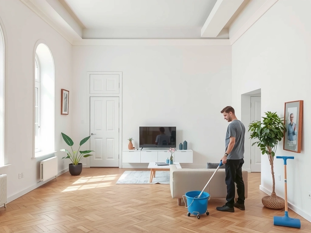 Čistý interiér bytu