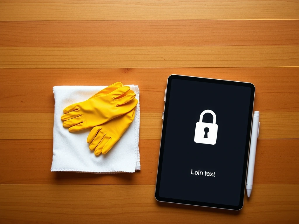 Editorial visual representing data security and professional preparation